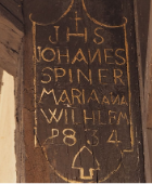 Inschrift Heimatmuseum